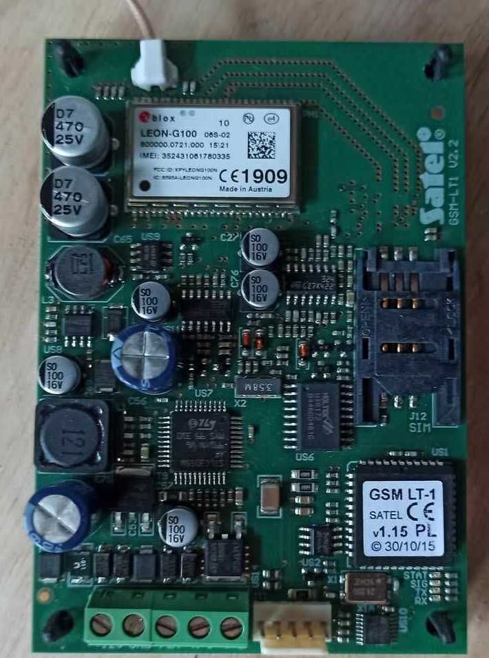 Moduł powiadamiania  GSM LT-1