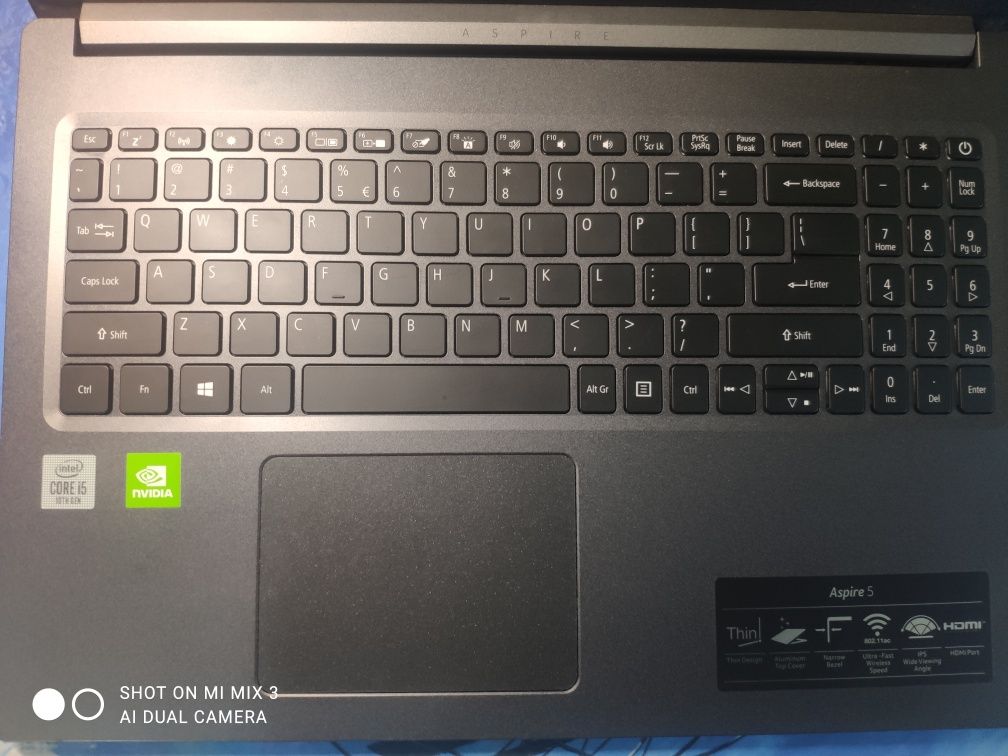 Acer aspire 5 A515-55g-58TN