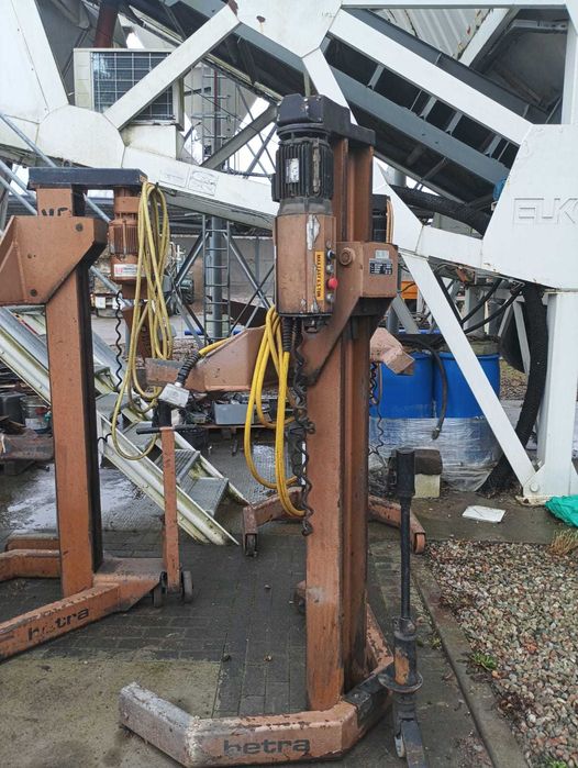 5 mobilnych podnośników kolumnowych Hetra