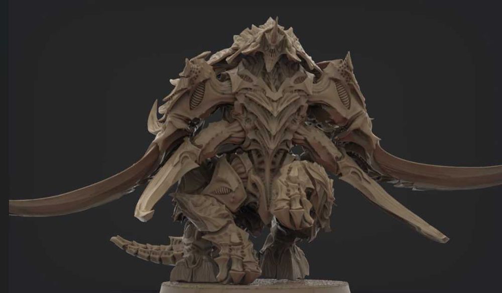 40k StarCraft OPR Ultrafex - 1 model + podstawka