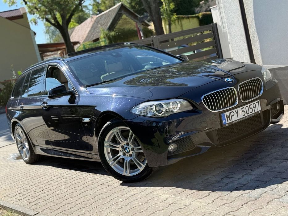 BMW Seria 5 525dA M-Pakiet 2.0 218KM Touring Panorama HeadUp ShadowLine
