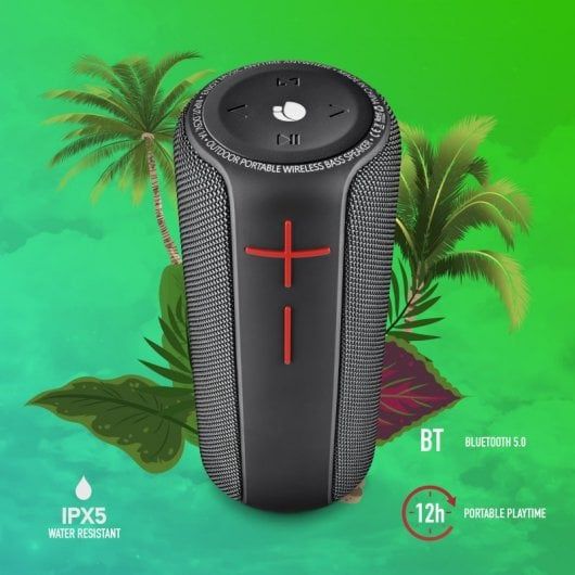 NGS Roller Nitro 2 Coluna Portátil Bluetooth Preta