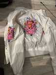 вітровка кофта зіпка в стилі ed hardy біла
