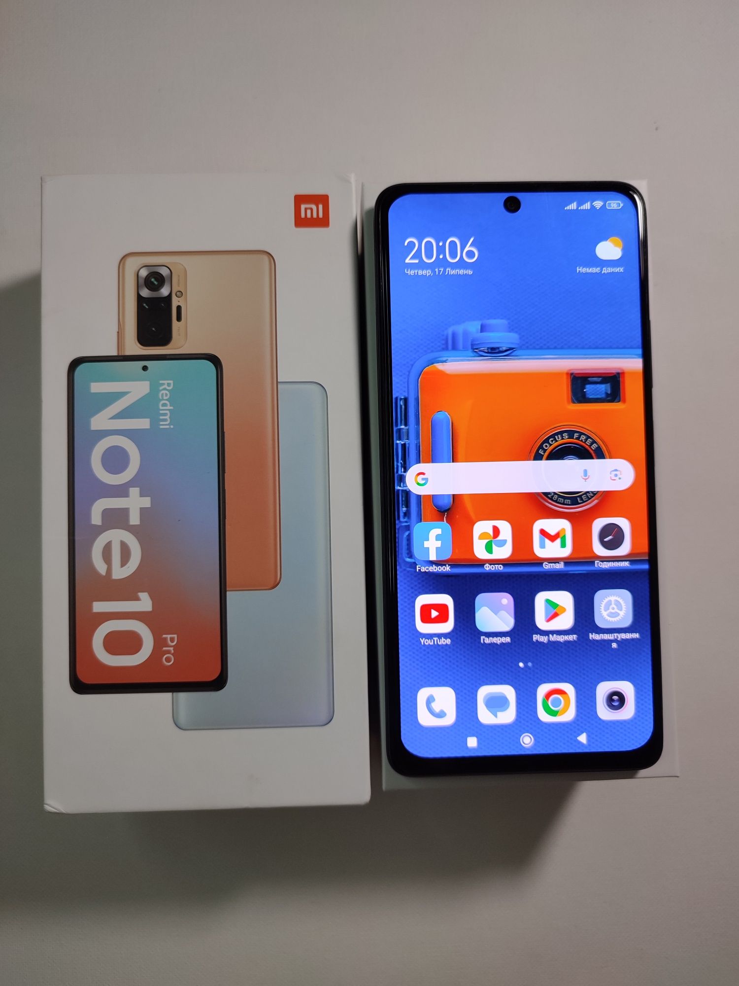 Xiaomi redmi note 10 Pro 6/128Gb, NFC