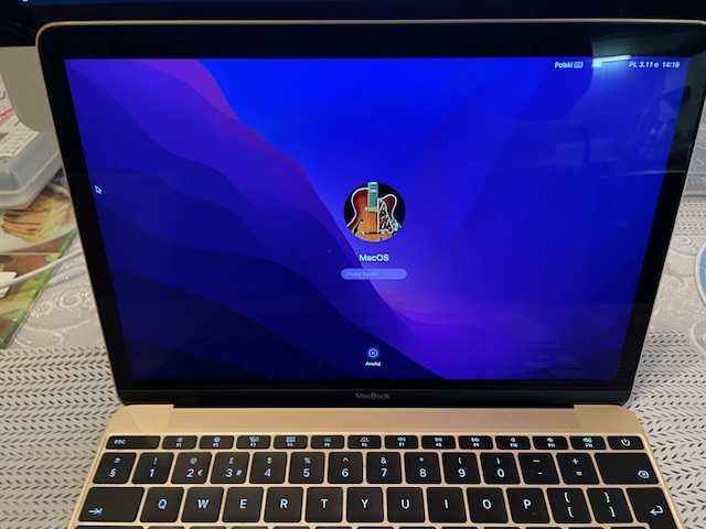 Macbook Air A1534  12" M3/8GB/256GB Gold