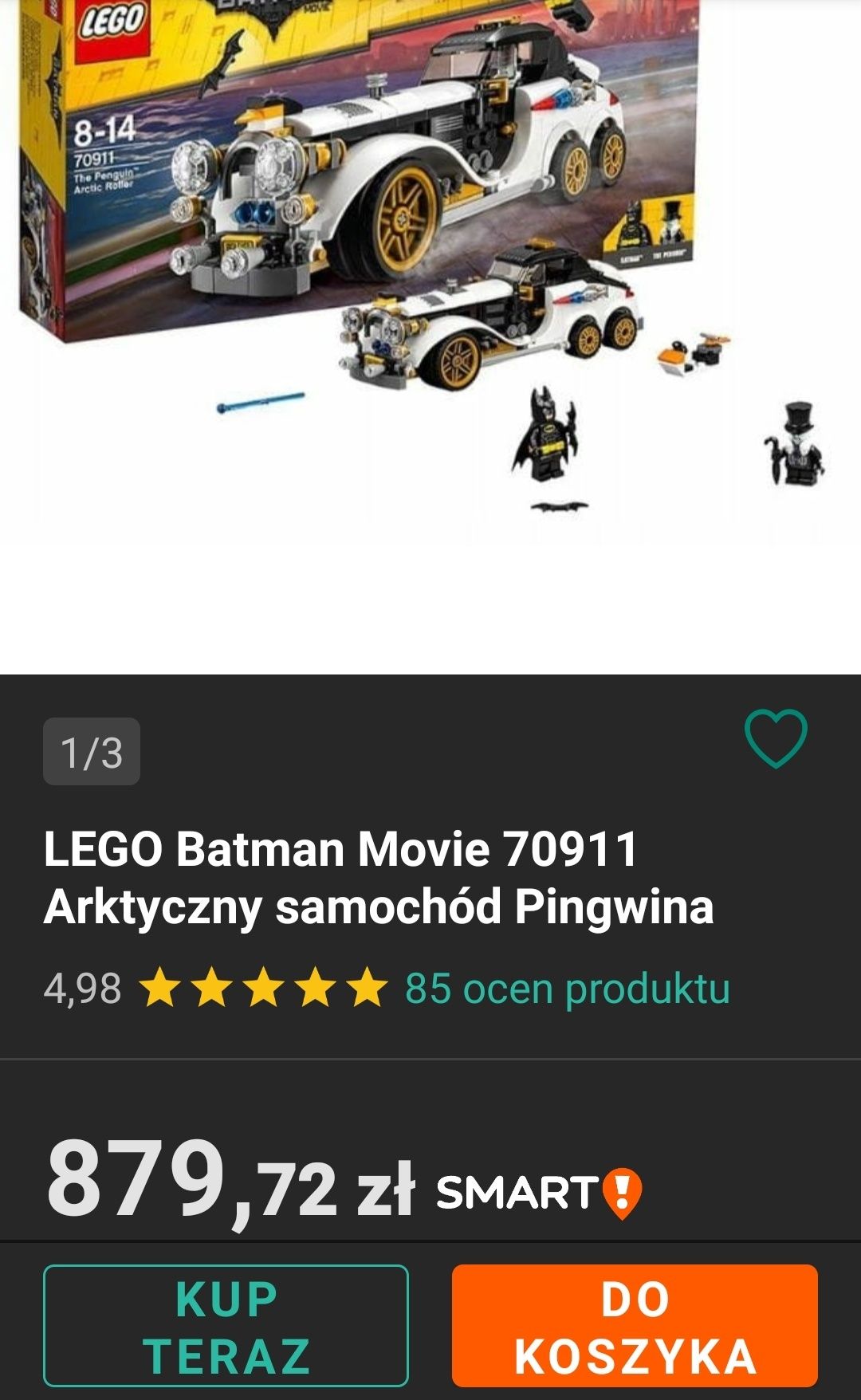 Klocki Batman & pingwin jak lego 1:1