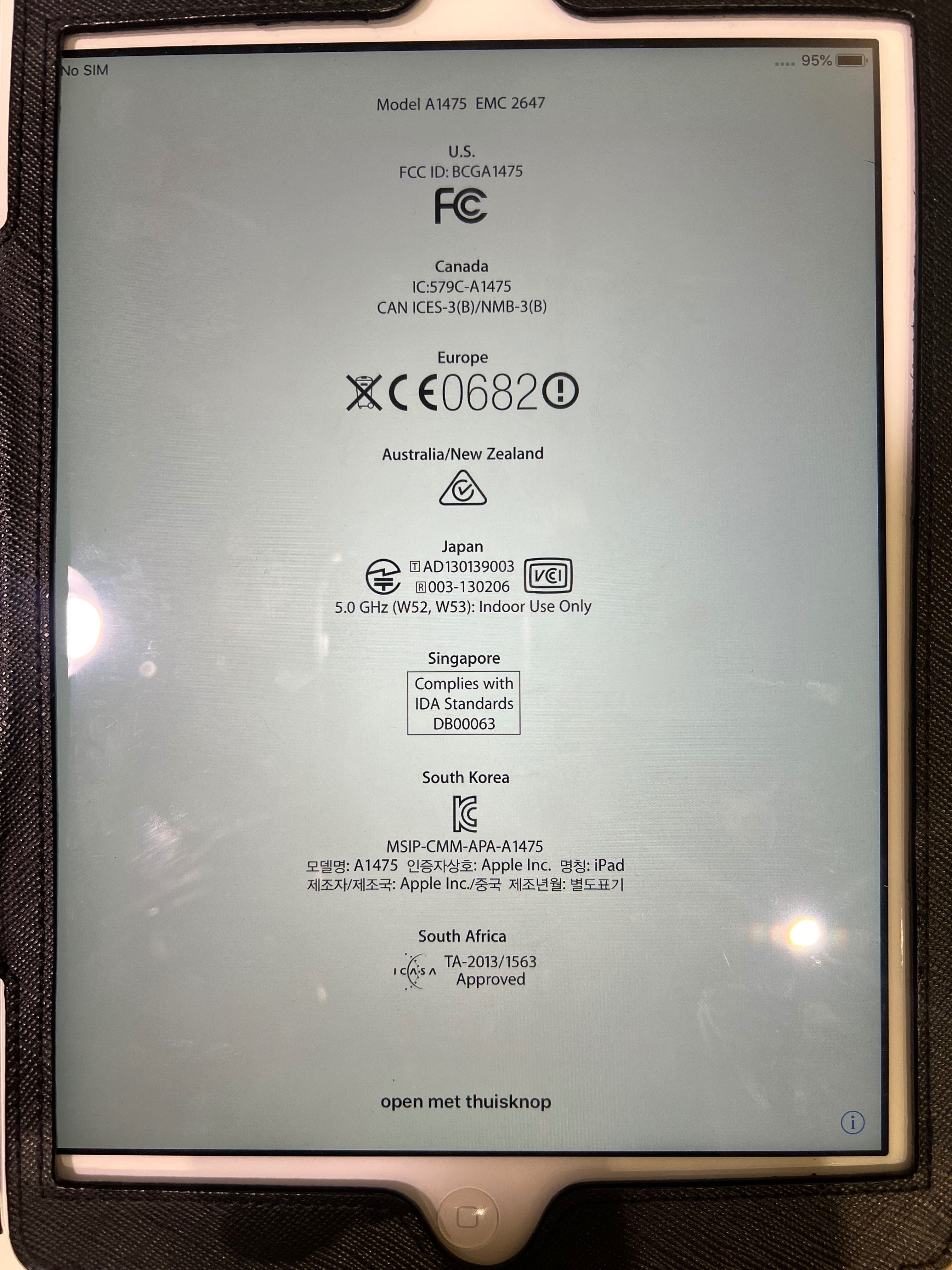 Ipad wifi sim złoty