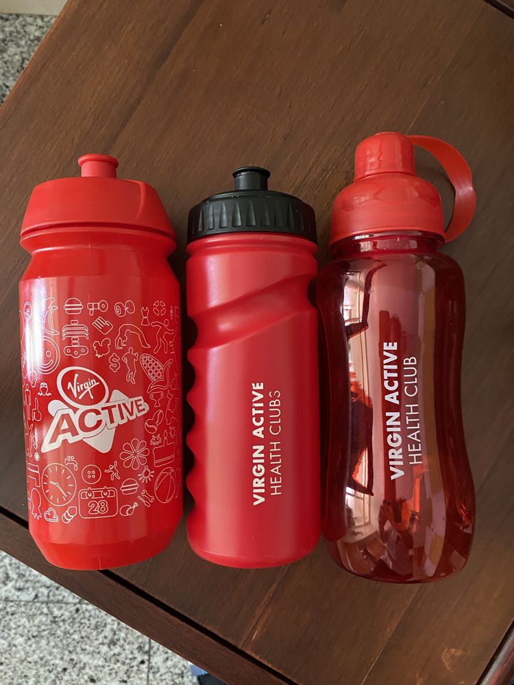 3 garrafas plastico