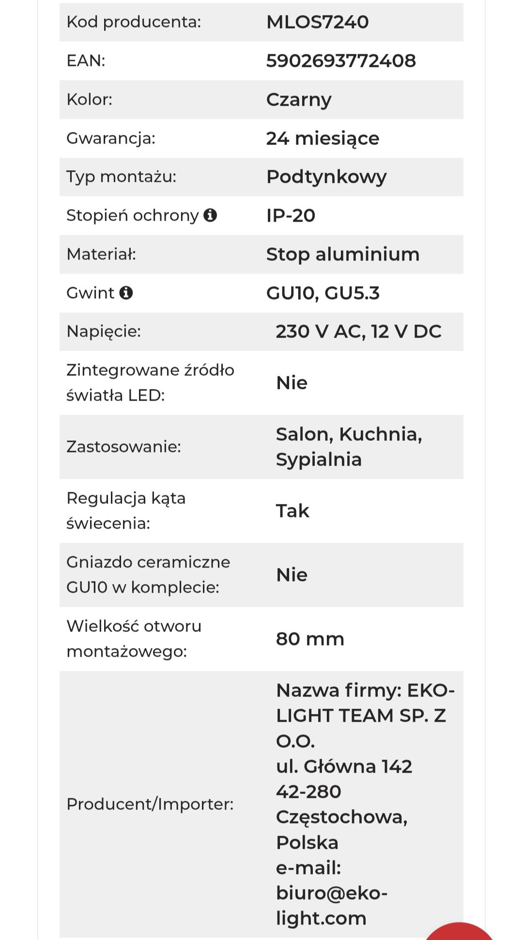 Oprawa sufitowa ozdobna MILAGRO Black MLOS7240