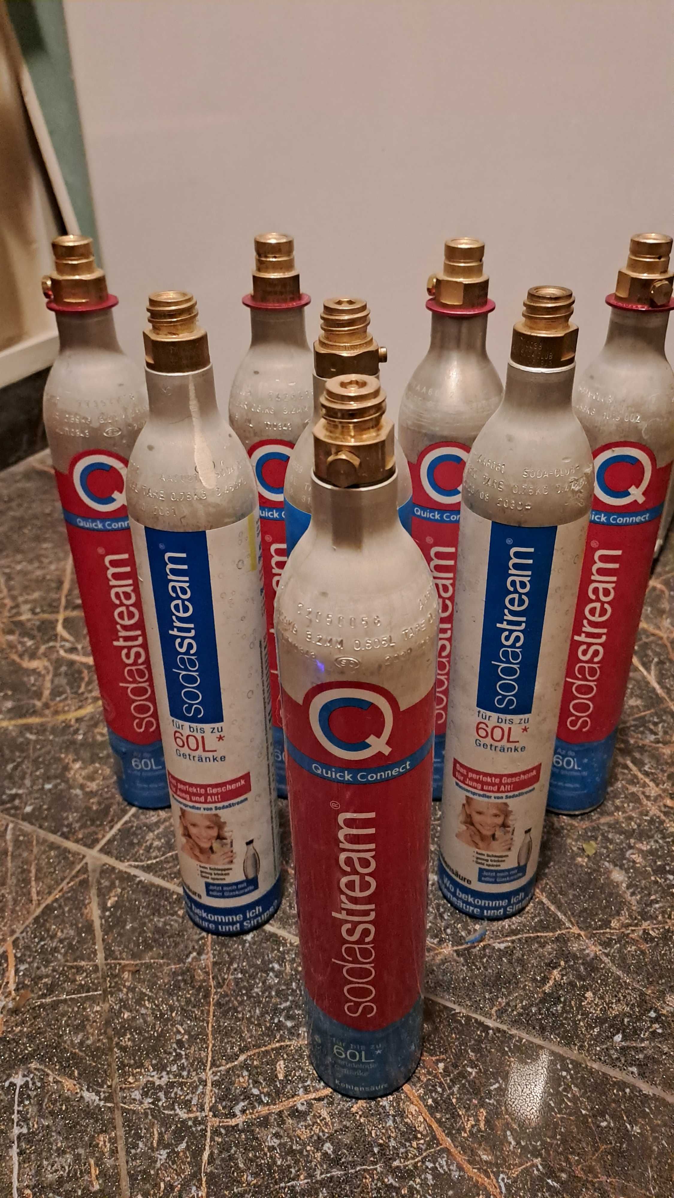 CENTRUM C02 do Soda Stream  20 PLN niebieskie i różowe