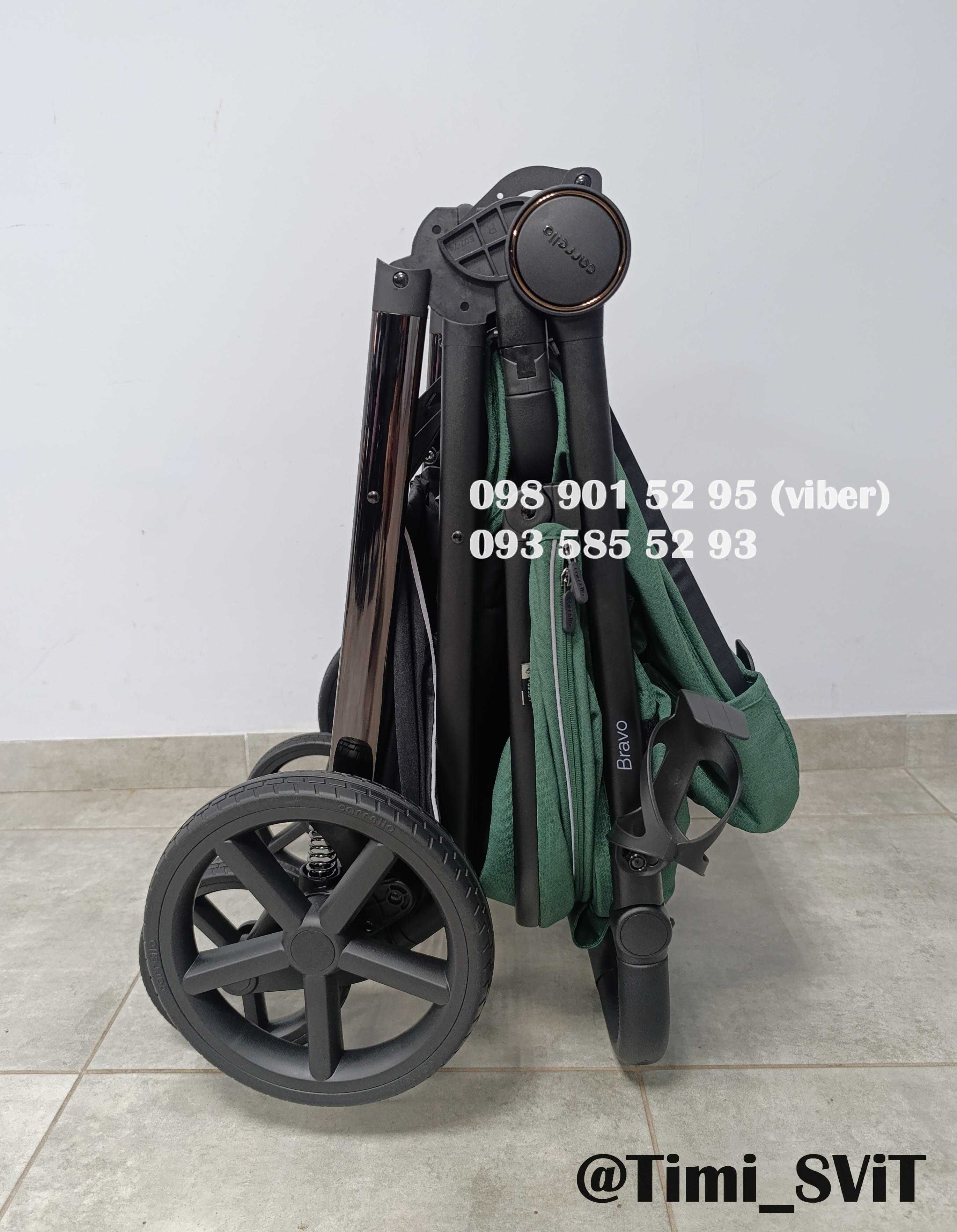 Коляска Carrello Bravo Plus Детская прогулочная коляска Браво Плюс