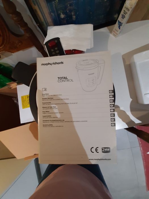 Maquina de fazer sopa  Murphy richards