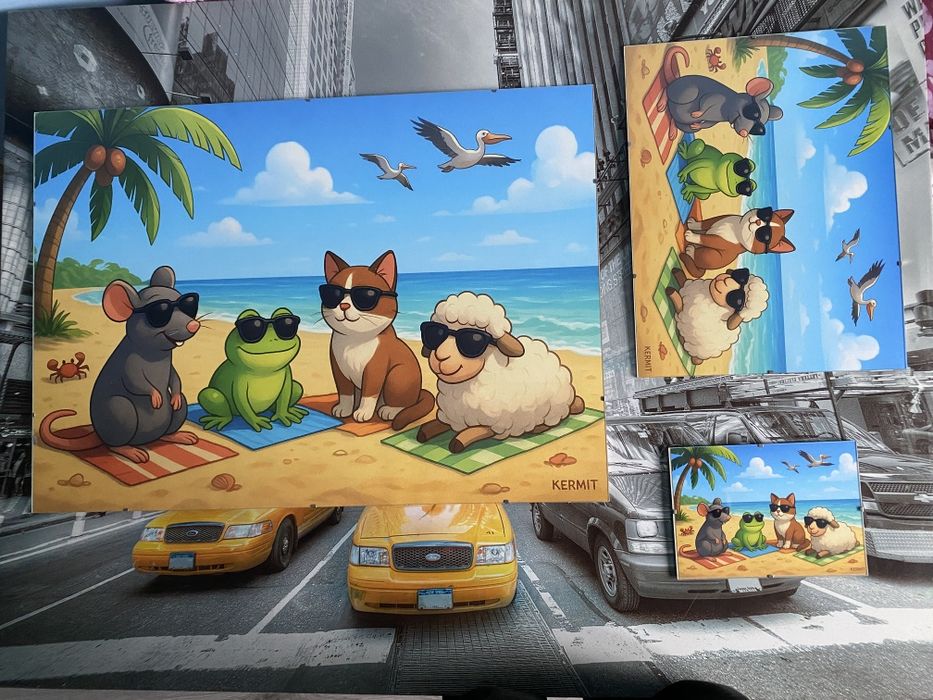 SUPER PREZENT. Spersonalizowane obrazy w szklanej antyramie. NAJWYŻSZA