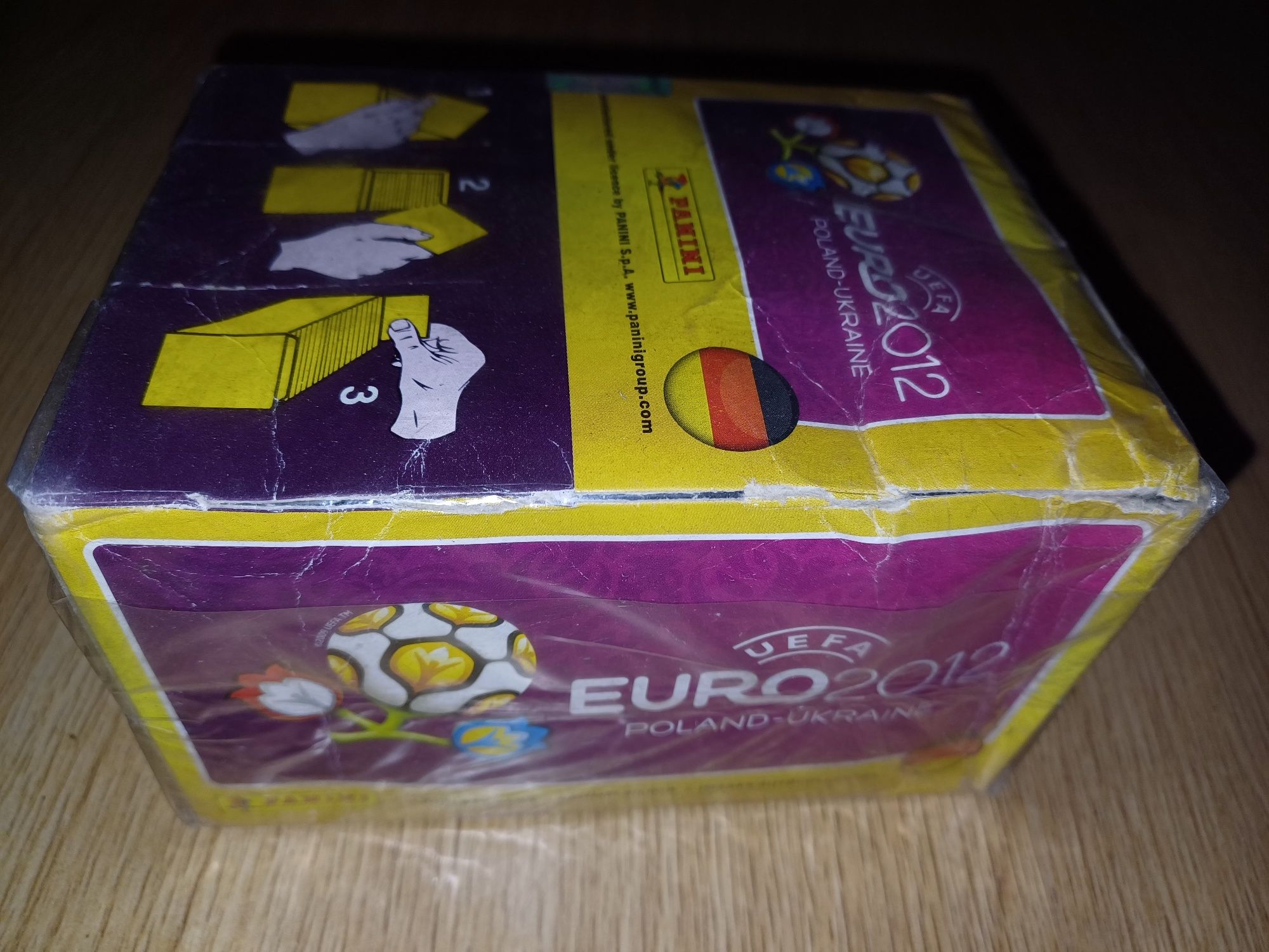 Caixa de cromos Pannini - Euro 2012 - EMISSÃO PARA ALEMANHA