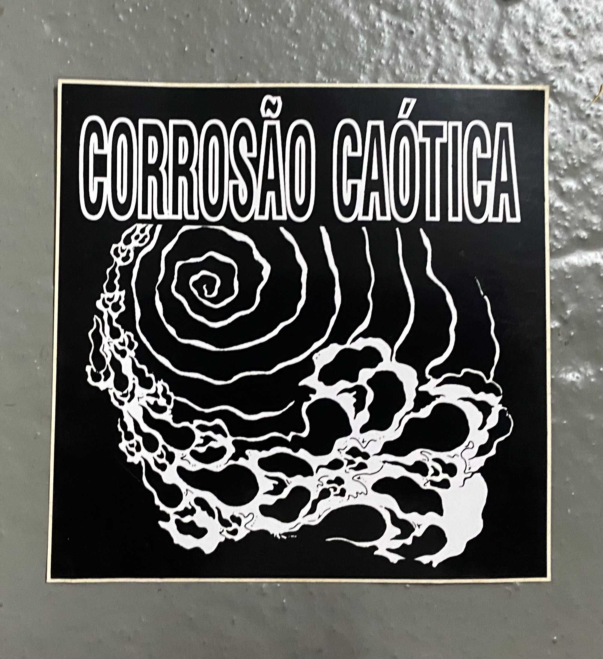 CD dos Corrosão Caótica, primeiro álgum, para colecionadores