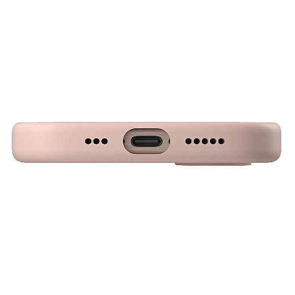 UNIQ etui Lino Hue iPhone 16 Pro 6.3" Magclick Charging różowy/blush p