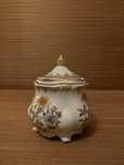Pote de porcelana nacional - NG Porcelanas (carimbo real)
