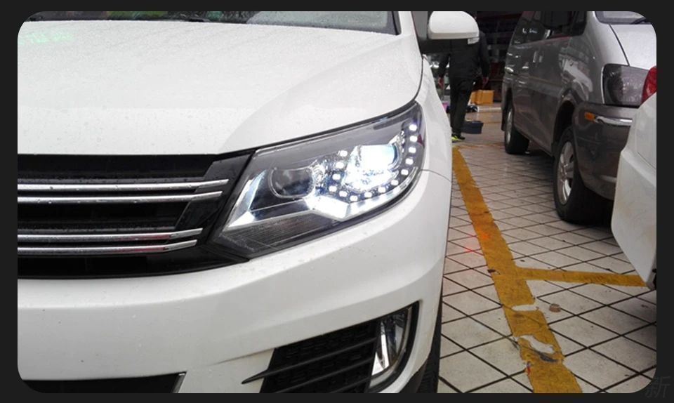 Lampy przednie LED do VW Tiguan 2013 - 2016