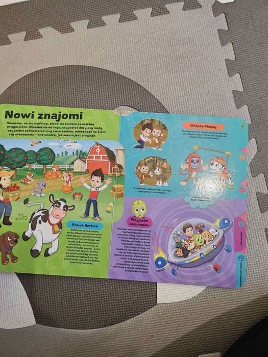 Ksiazka psi patrol paw patrol poznaj moj swiat w świecie psiego patrol