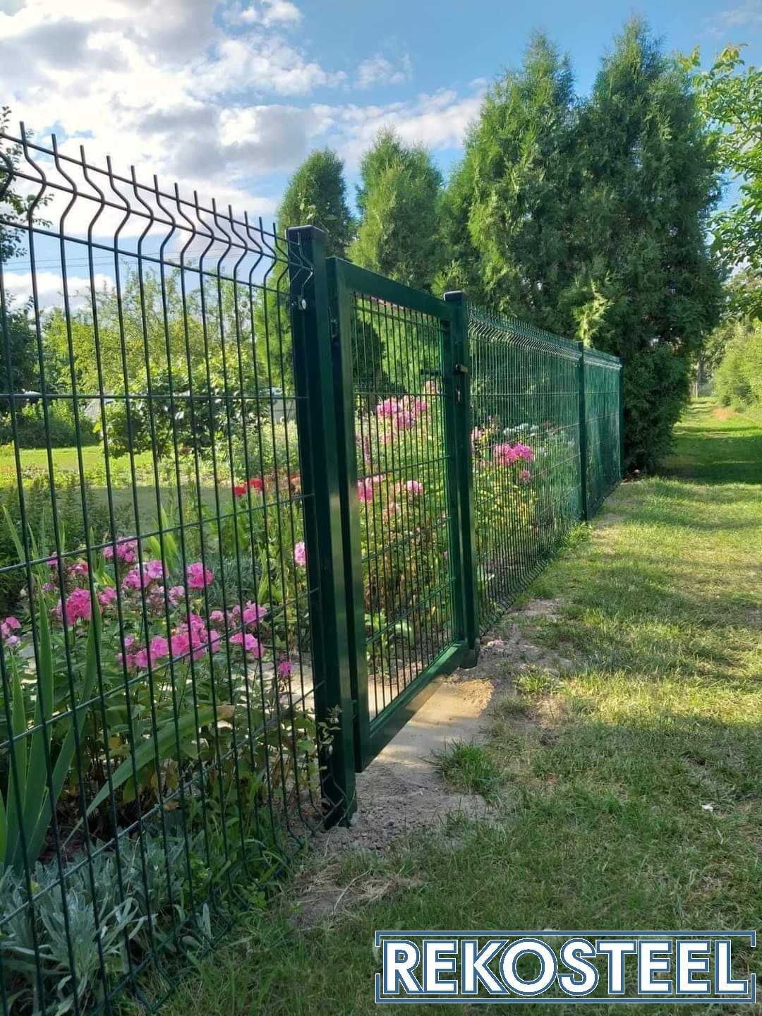 Ogrodzenie Panelowe Słupek Podmurówka Furtka Brama Panel Płot