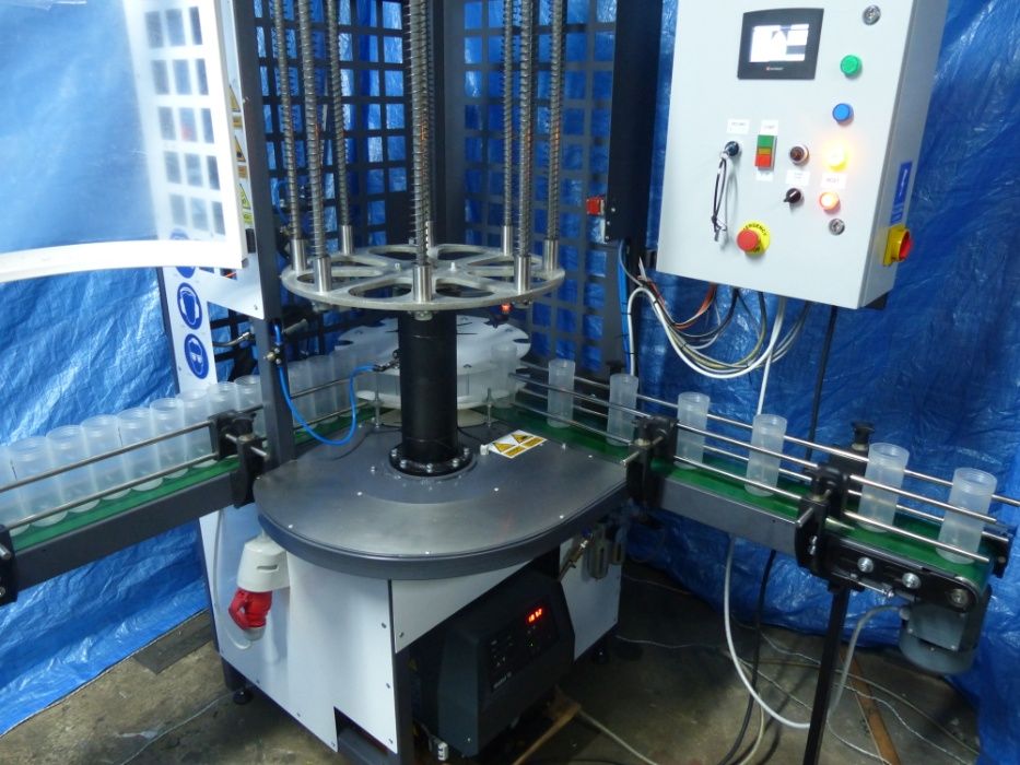 Wklejarka knota (półautomatyczna do wkładów, zniczy)