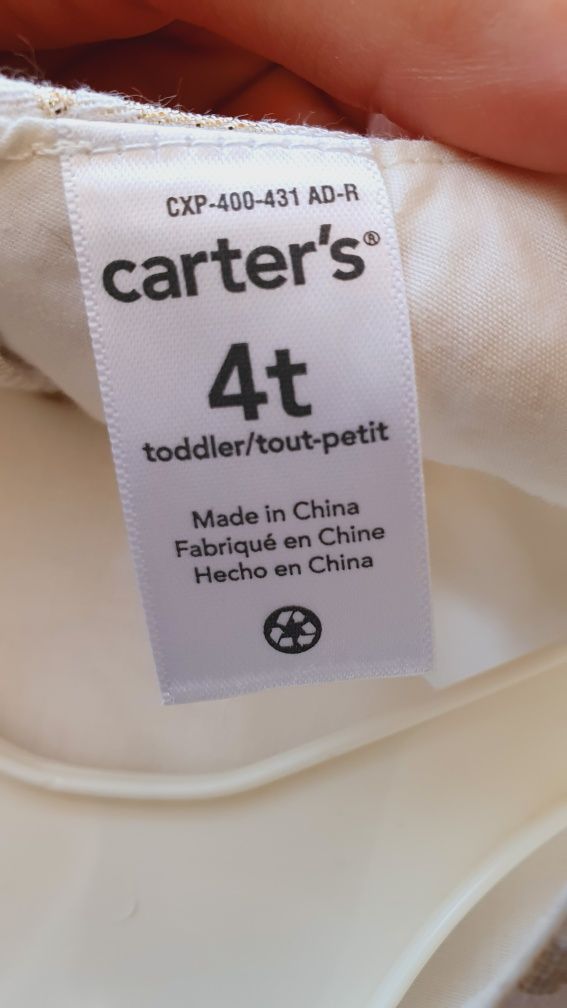 Плаття Carter's 4t для дівчинки