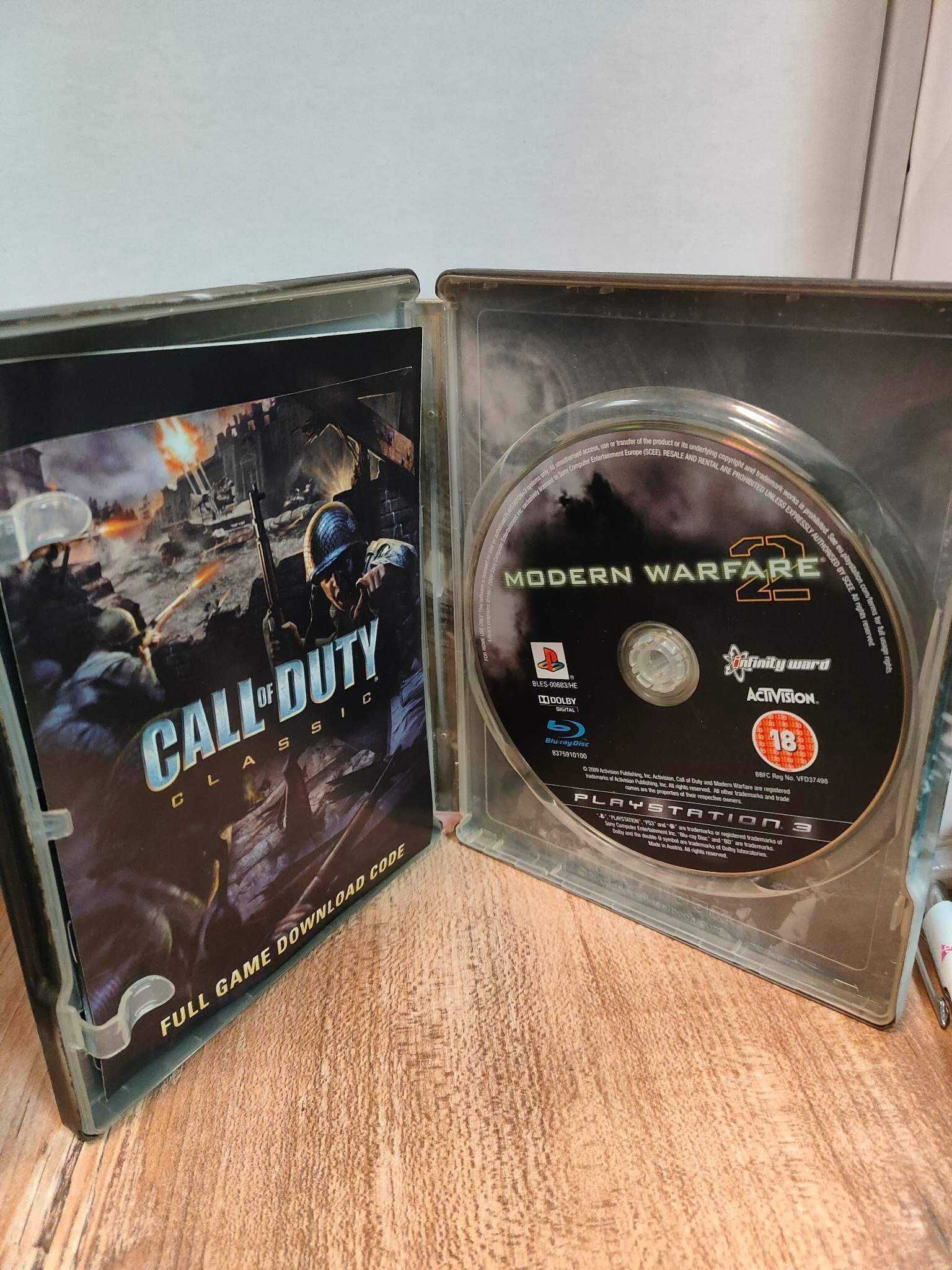 Call of Duty MODERN WARFARE 2 PS3, STEELBOOK, Sklep Wysyłka Wymiana