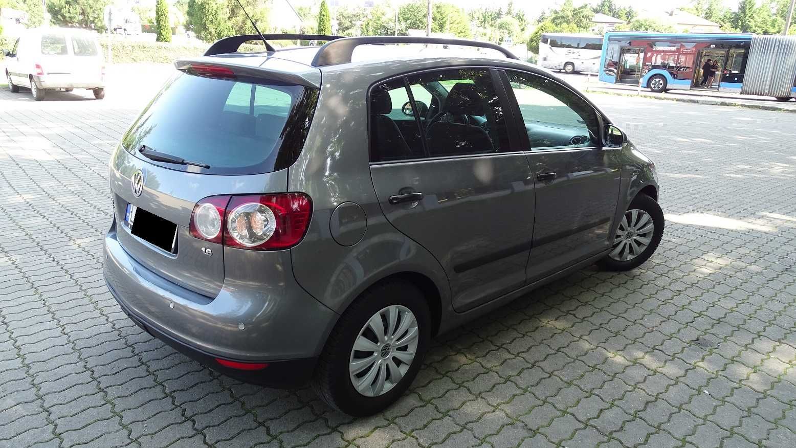 VW GOLF PLUS 1,6 BENZY+GAZ,ZAREJESTR,klima,elektryka,czujniki,radio