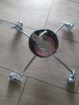Lampa wisząca srebna