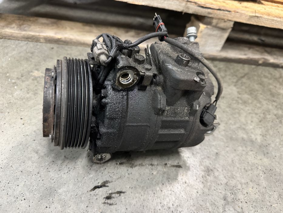 Słupek silnik n53 272k  alternetor kompresor klimy wiązka e90 e60