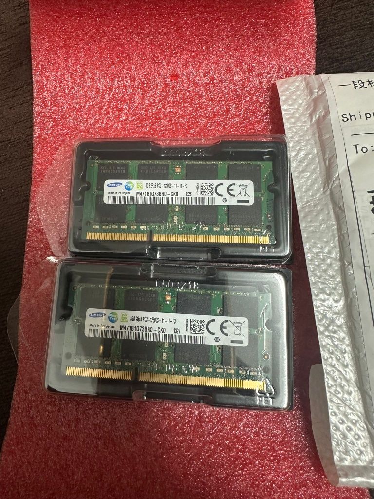 Vendo memórias RAM PC3 duas unidades de 8x2=16GBnovas