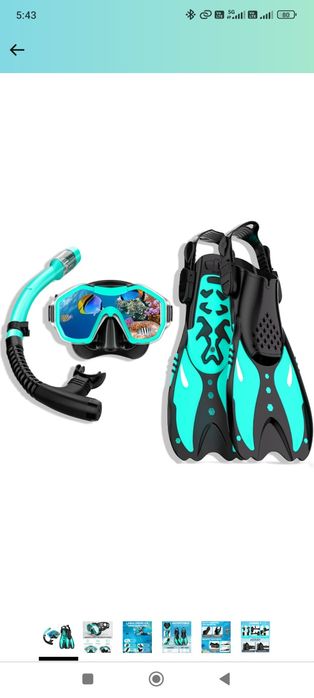 Zestaw do nurkowania