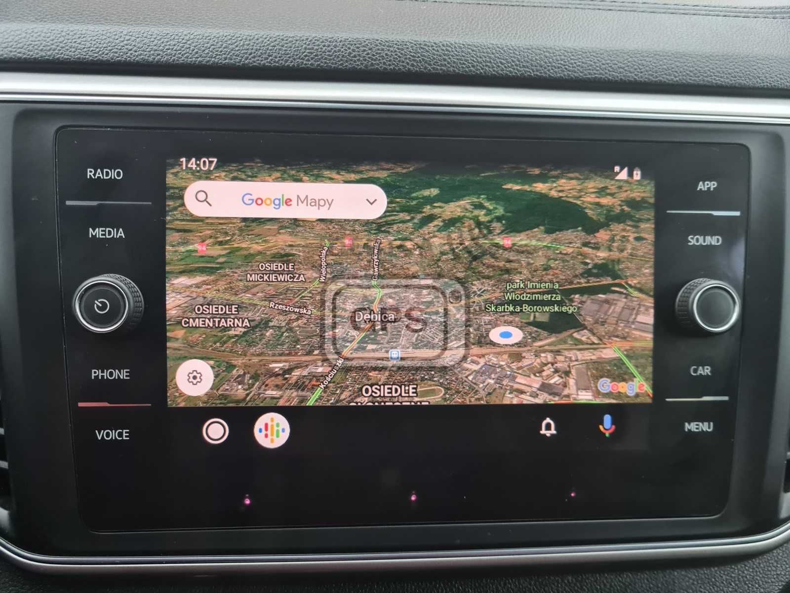 Android Auto CarPlay AppConnect Volkswagen VW MIB 2 Discover Media Map