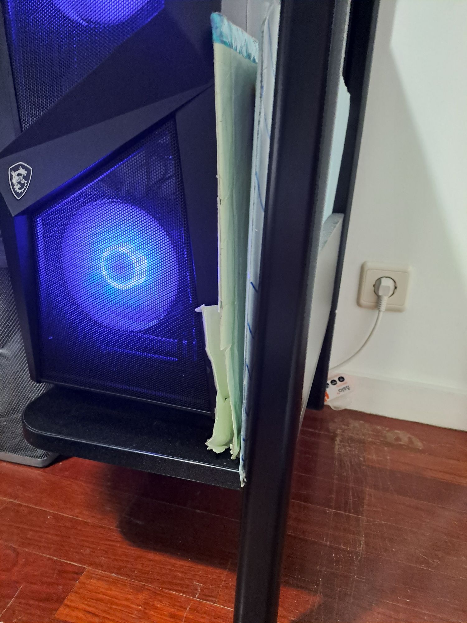 Secretária p/gaming preta FREDDE IKEA