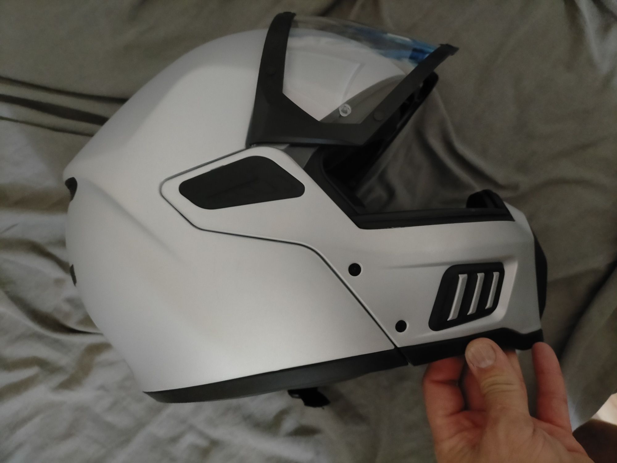 Capacete Astone cinza