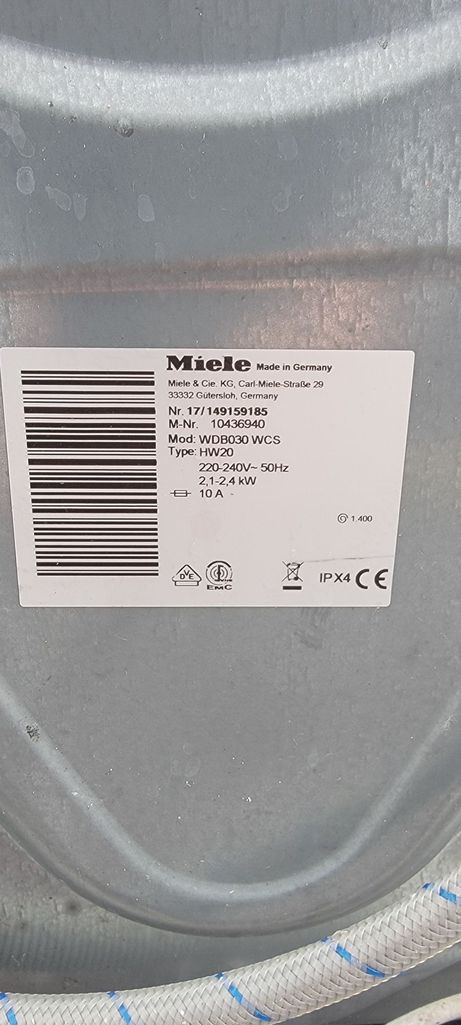 Пральна Miele W 1 classic
