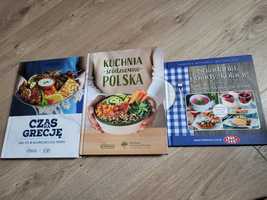 Książki kucharskie czas na Grecję kuchnia polska śniadania obiady