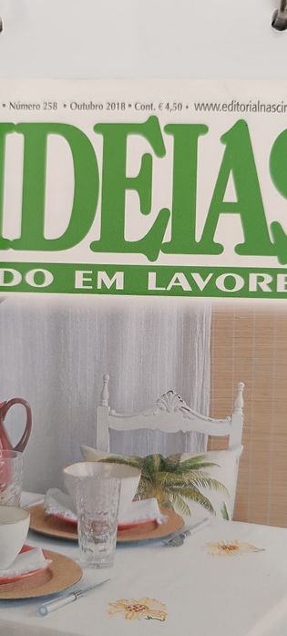 Revista ArteIdeias. Um mundo de lavores. Outubro 2018. Nova