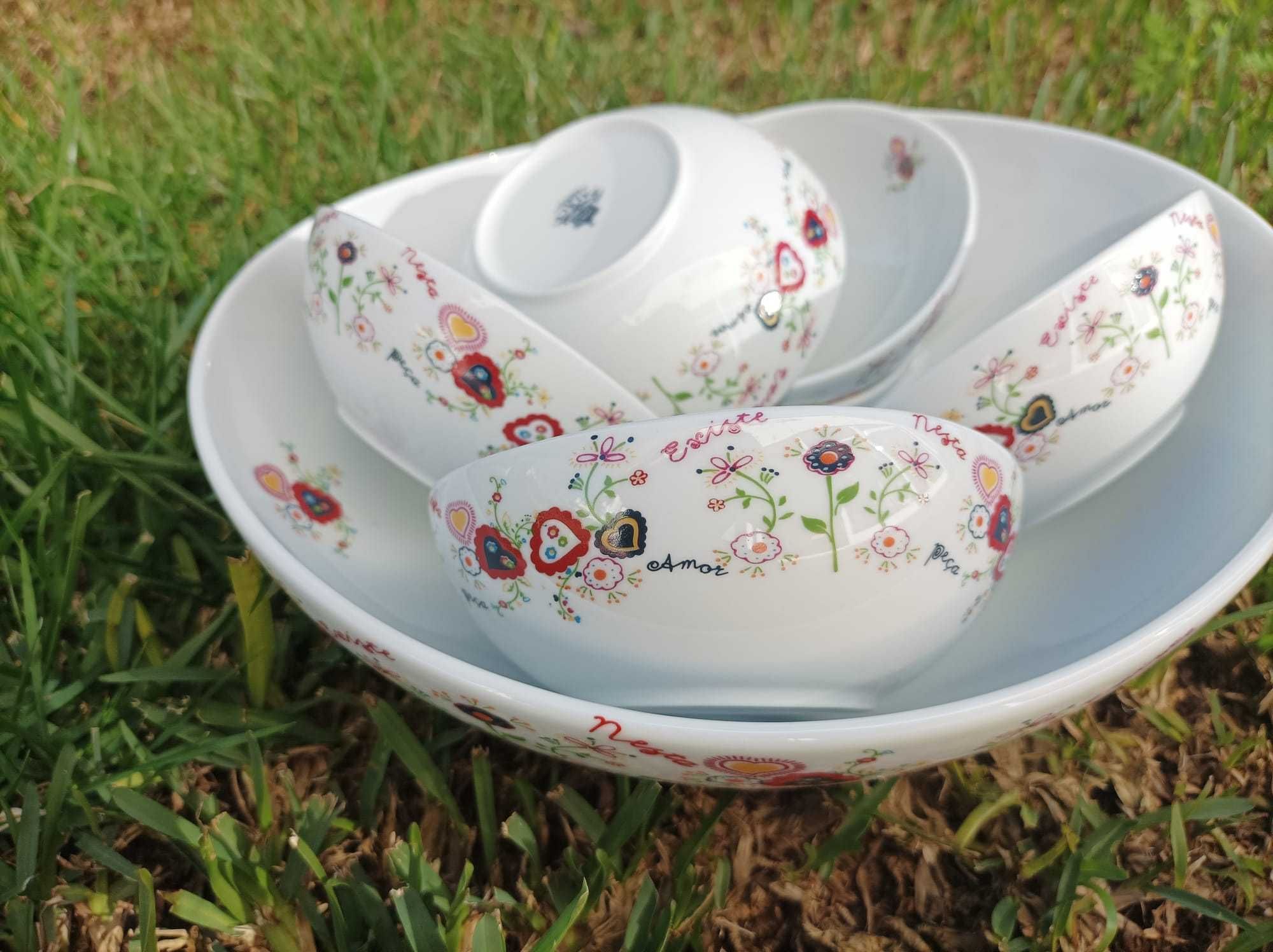 Fantástico Serviço "Viana" Porcelana *NOVO* Venda Avulso