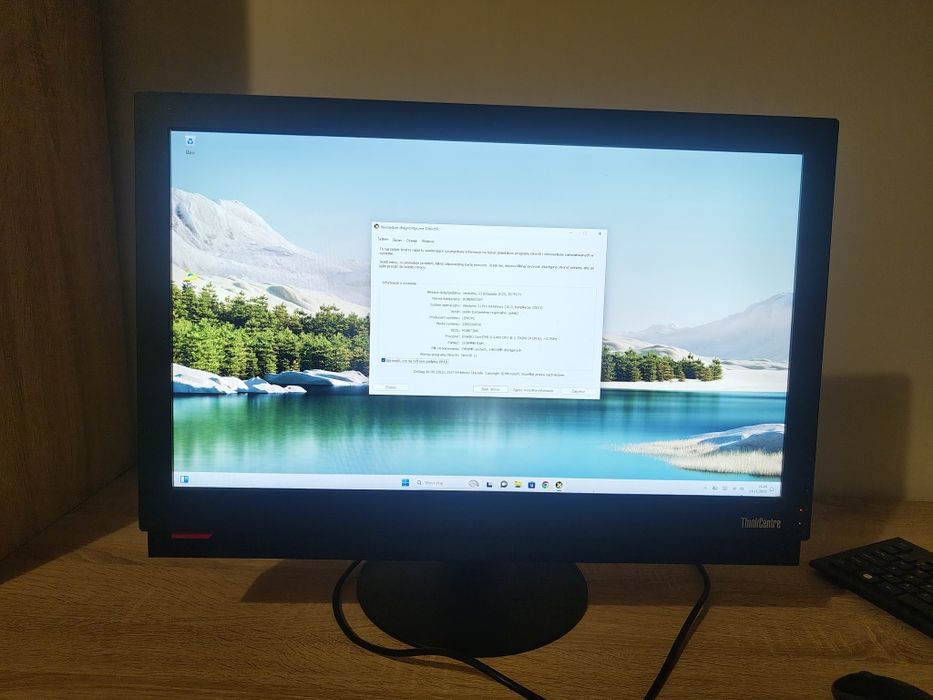 Komputer All-In-One Lenovo M910z AIO i5 16GB 256SSD Windows 10 Pro