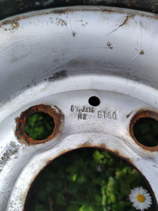 Felgi stalowe Mercedes 15 cali 5x112