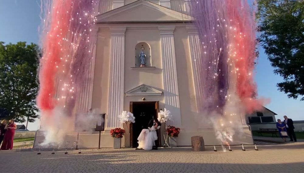 Fotobudka, ciezki dym, atrakcje weselne