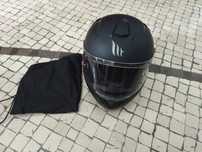 Capacete em muito bom estado
