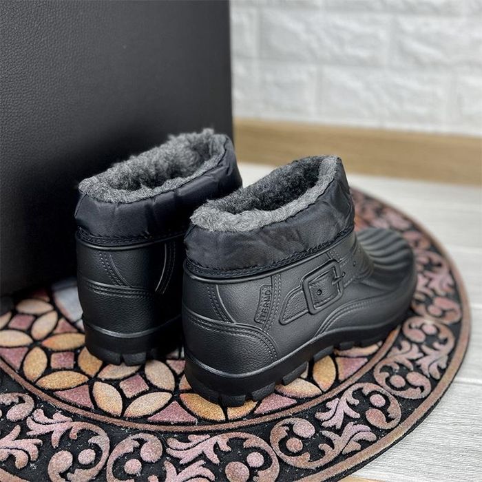 Чоловічі теплі високі галоши, утепленні хутром 42-45р (к140)