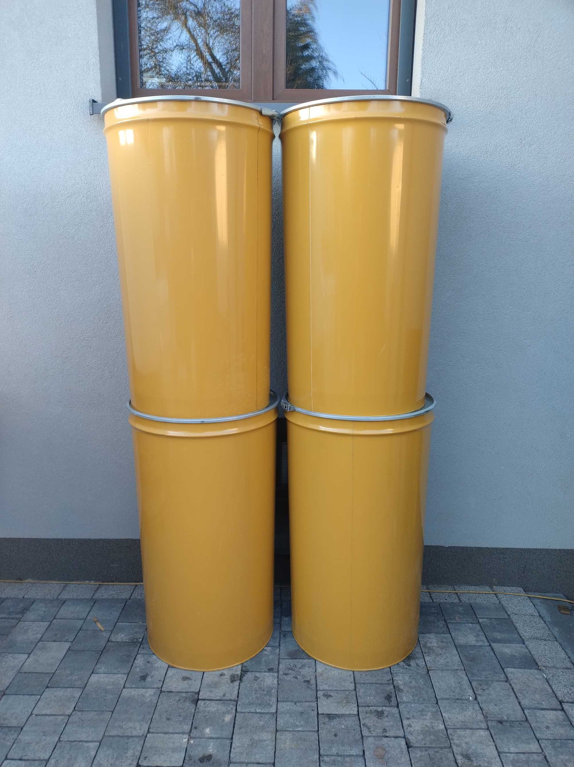 Beczki metalowe spożywcze 220 litrów.