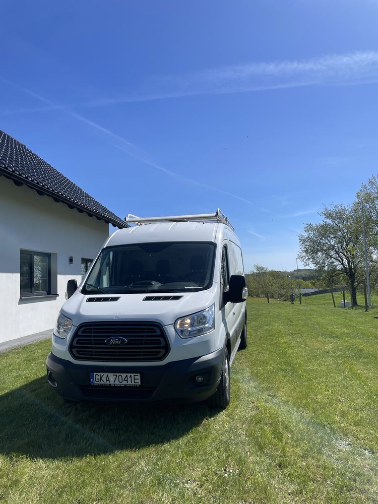Ford Transit mk8 2.0 Tdci 130km l3h2, klima , hak , niski przebieg