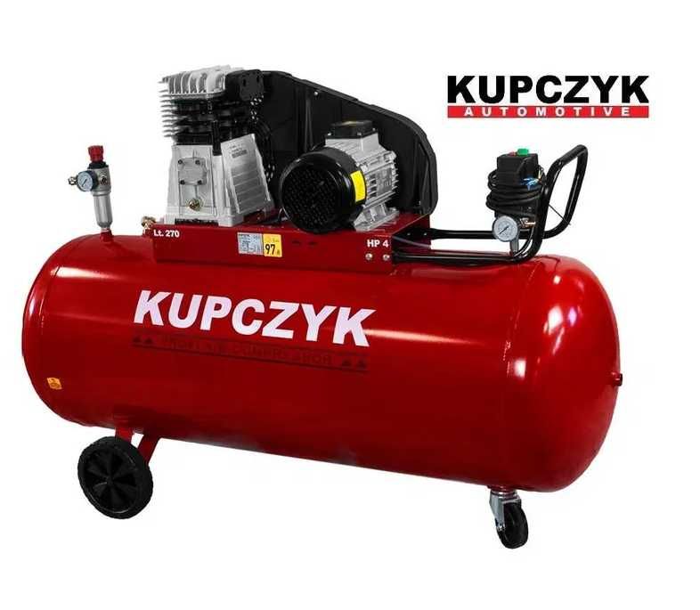 Kompresor Tłokowy Sprężarka Kupczyk 270 L 3 KW 400V Dostawa 0zł