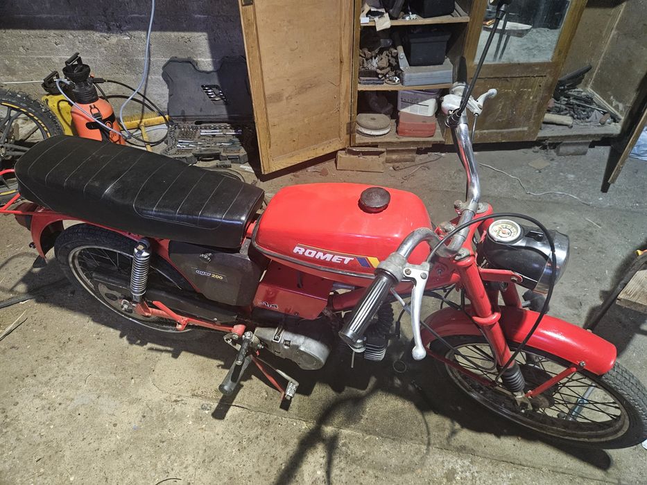 Romet Ogar 200 - 1989r. - komplet dokumentów