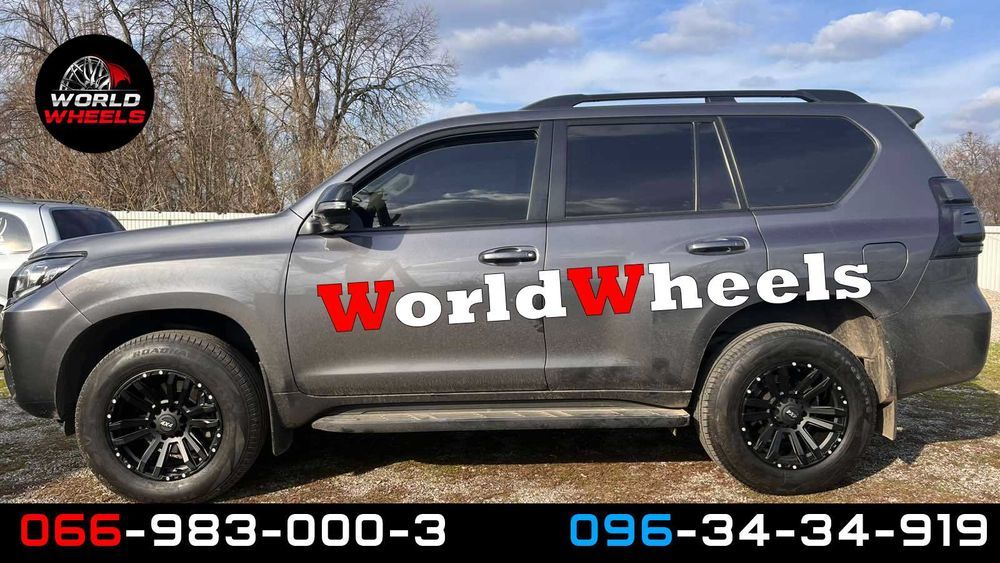 Диски R17 6x139.7 ToyotaPrado Hilux Mitsubishi Pajero L200 Ford Ranger