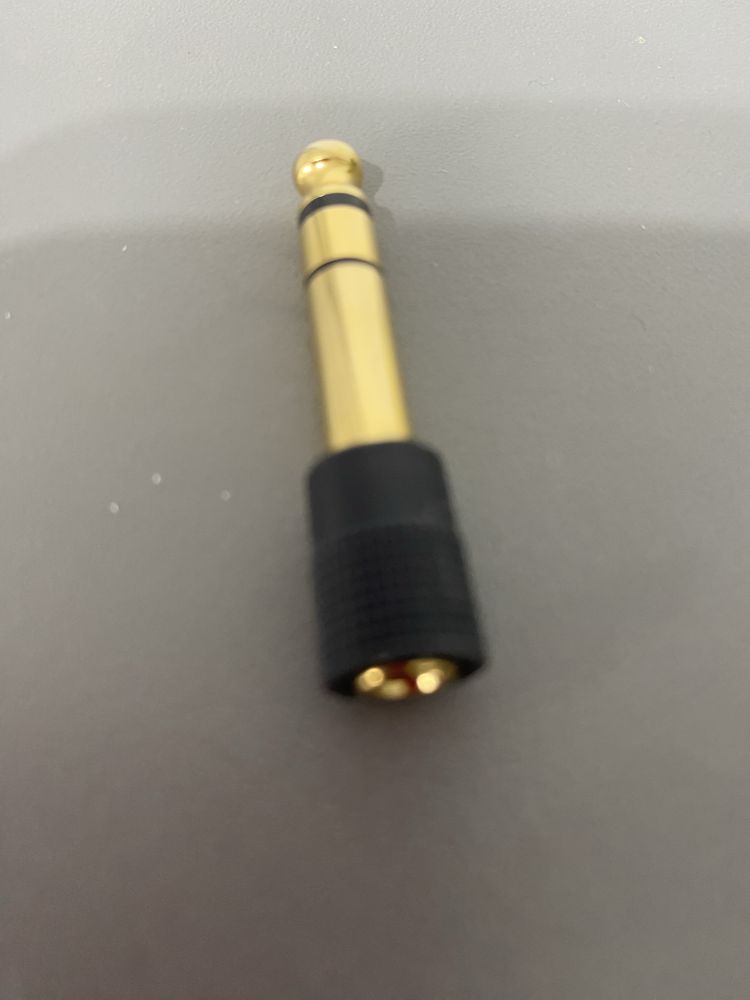 Adapter Jack Nakamichi gniazdo 3,5mm wtyk 6,3mm